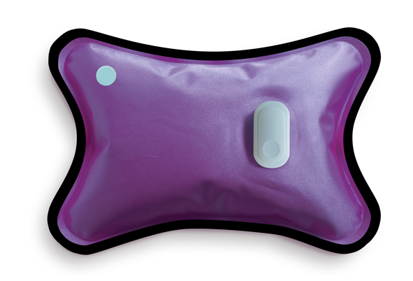 Elektrische Wärmflasche - Lila